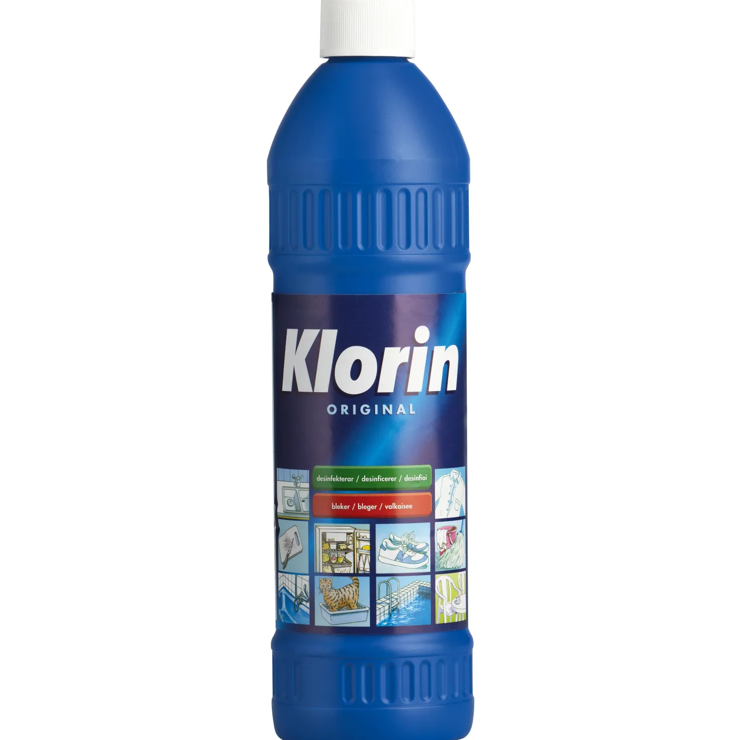 Desinfektionsmedel Klorin Original, blekmedel, 750 ml
