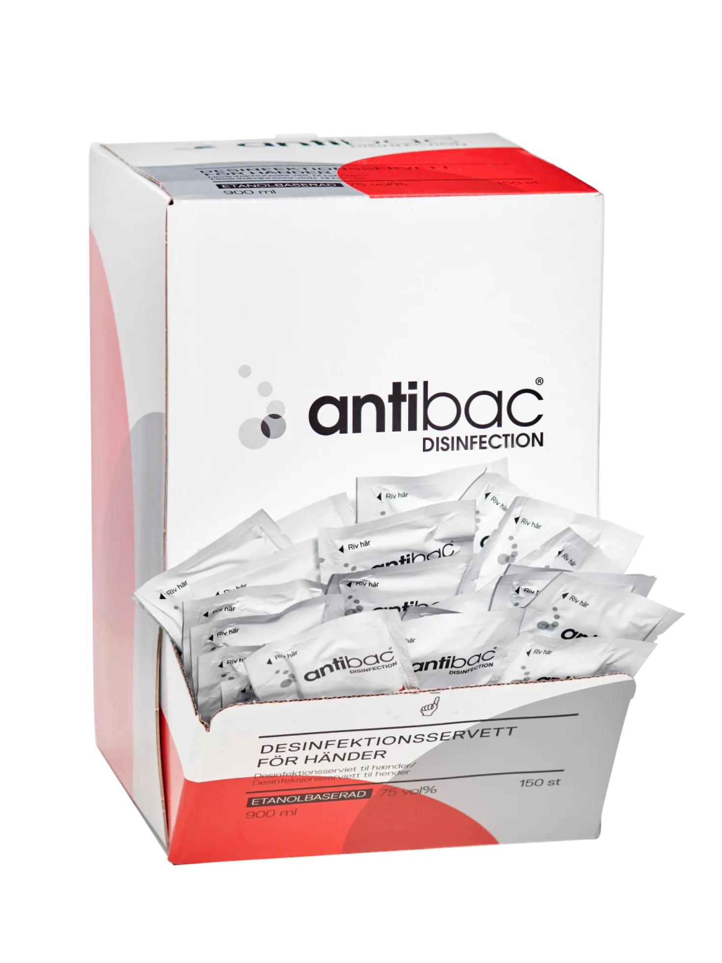 Desinfektionsservett Antibac Hand Disinfection Wipes, 150 st