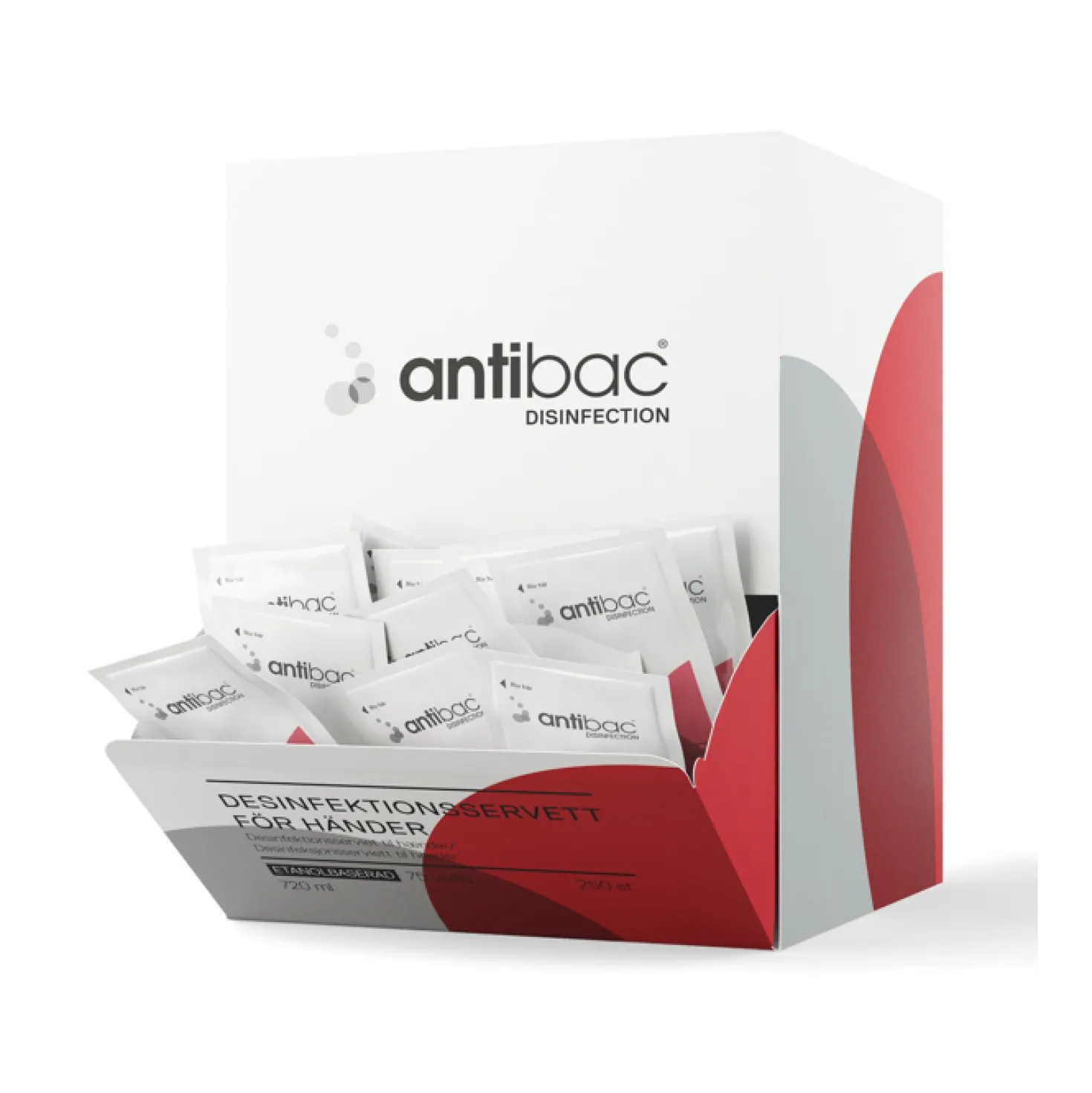 Desinfektionsservett Antibac Hand Disinfection Wipes, 150 st