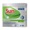 Disktablett Sun All-in-1 Professional, parfymfri, 100 st