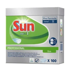 Disktablett Sun All-in-1 Professional, parfymfri, 100 st