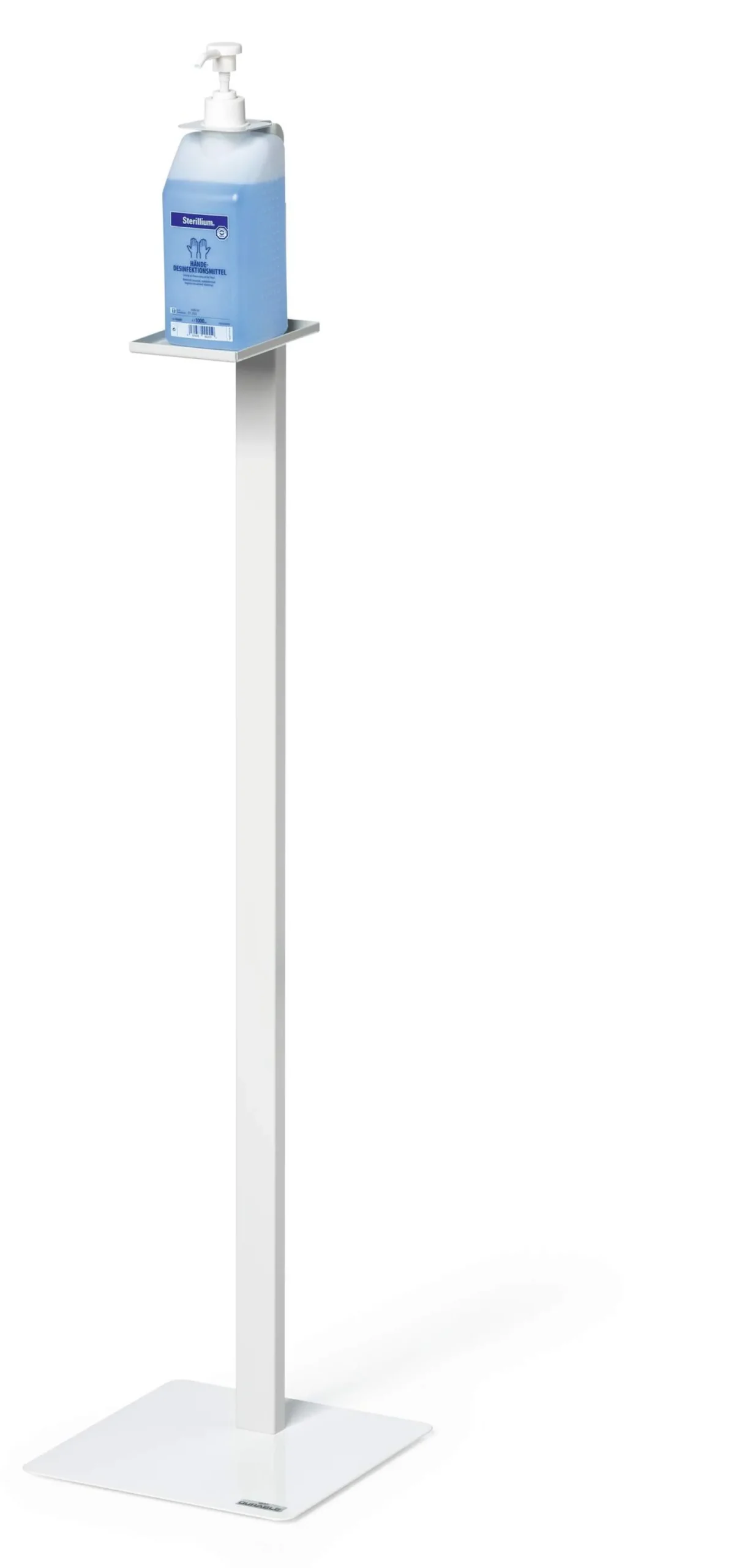 Dispenserhållare golv Durable BASIC, justerbar, fristående