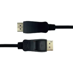 DisplayPort-kabel Deltaco, svart, 2m, 5K-stöd