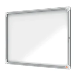 Displayskåp Nobo Magnetiskt Inomhus, låsbart, 8xA4