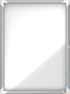 Displayskåp Nobo Magnetiskt Utomhus, 4xA4, aluminiumram