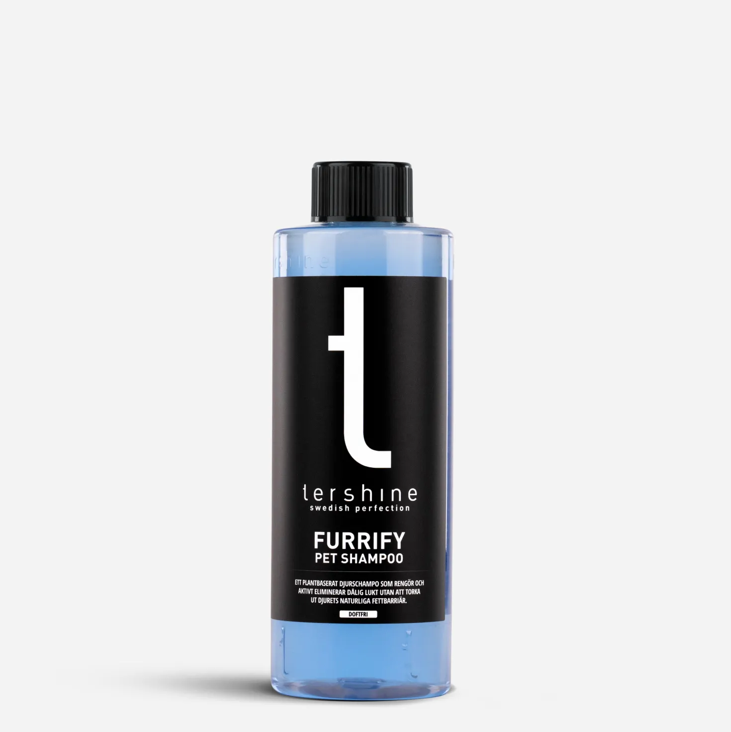 Djurschampo Tershine Furrify Plantbaserat, doftfri, 500 ml