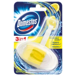 Doftblock Domestos Citrus Fresh 3-in-1, justerbar krok