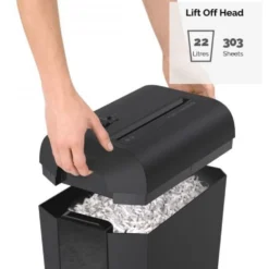 Dokumentförstörare Fellowes Powershred LX65 P-4, 22 liter