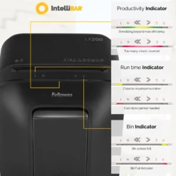 Dokumentförstörare Fellowes Powershred LX210 P-4, 23 liter