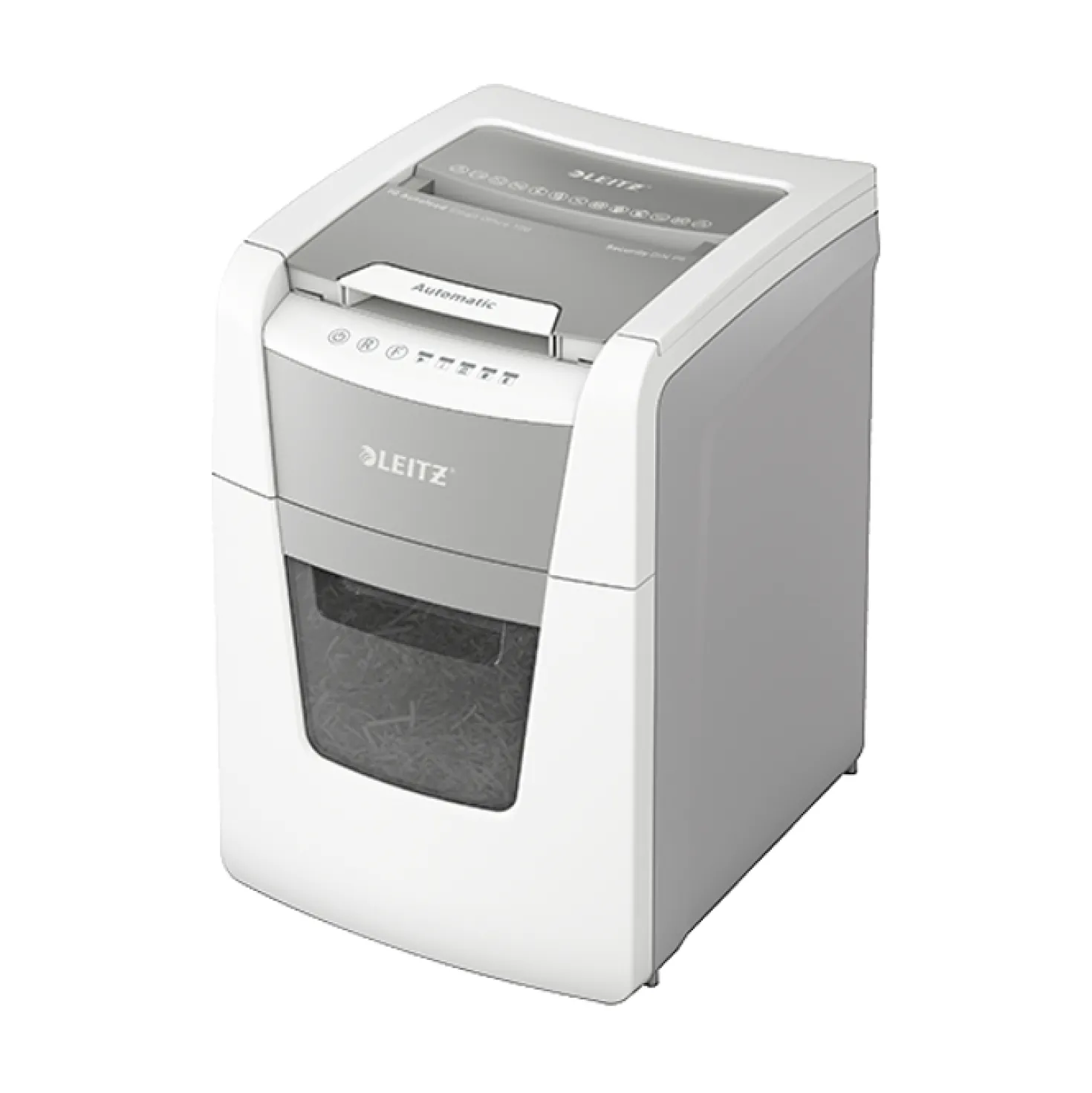 Dokumentförstörare Leitz IQ Autofeed 100, micro-cut P-5, 34L