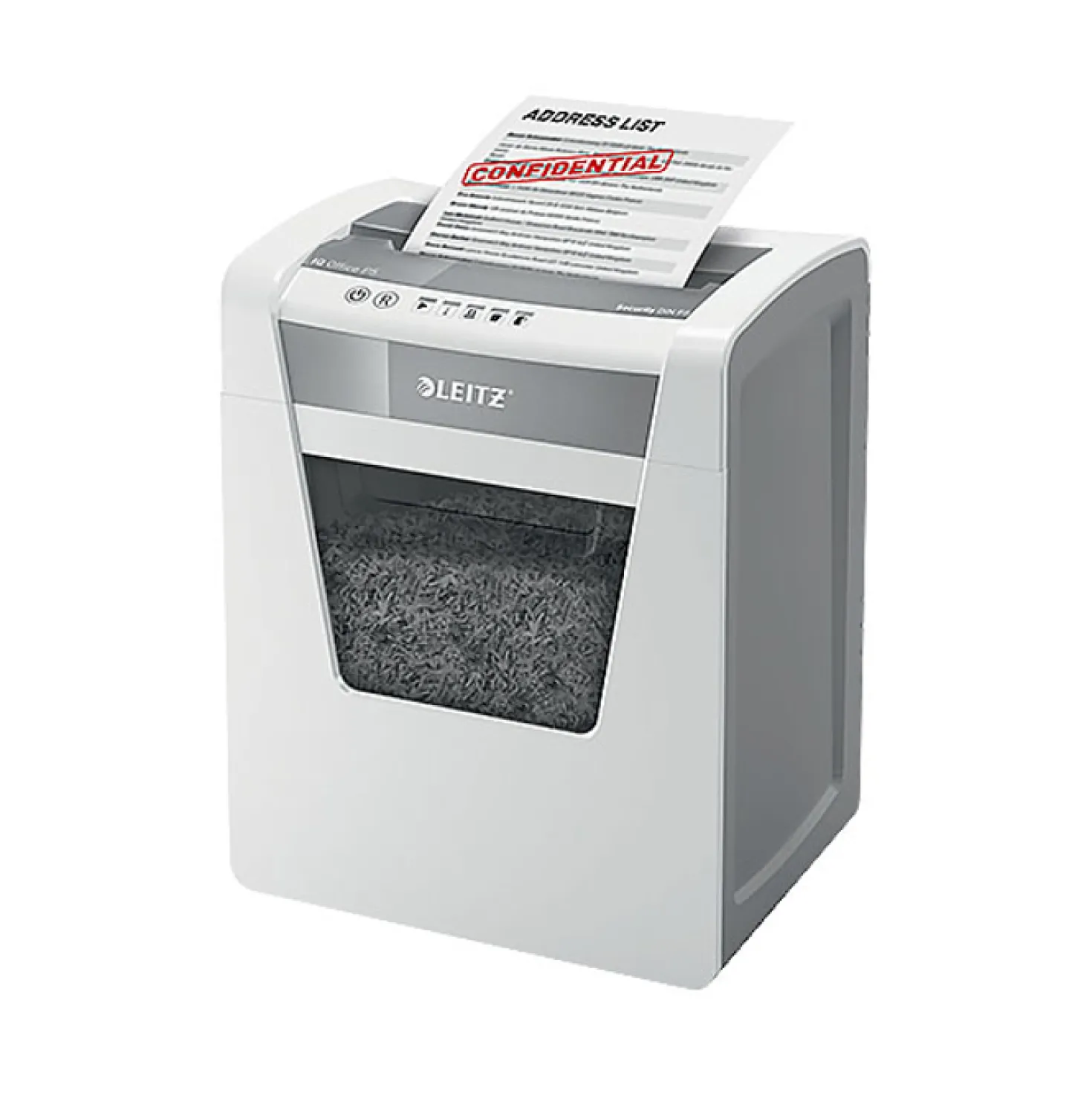 Dokumentförstörare Leitz IQ Office P5, micro-cut, 23L