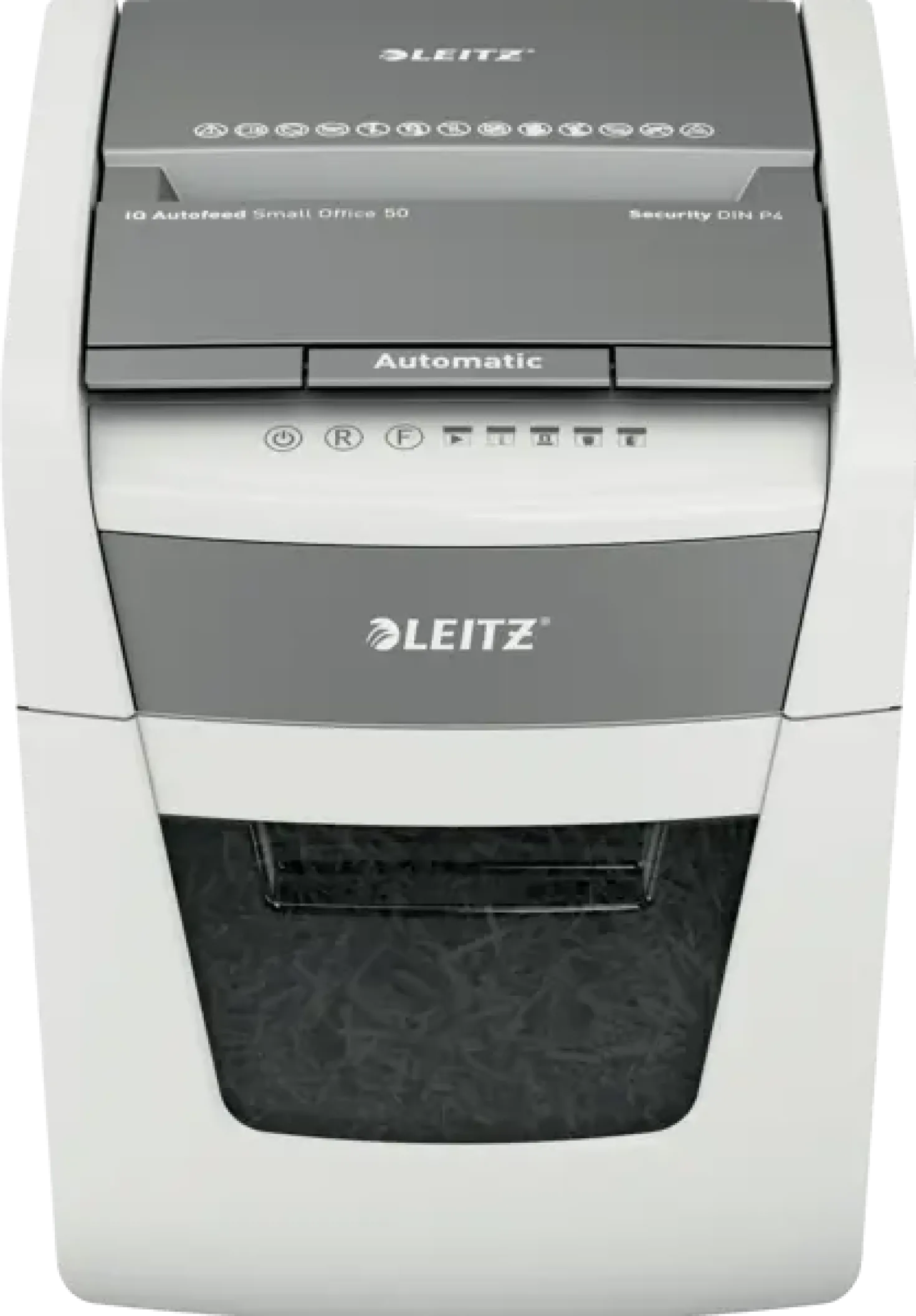 Dokumentförstörare Leitz IQ 50X Small Office, P4 automatisk