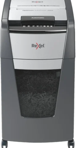 Dokumentförstörare Rexel Optimum AutoFeed+ 225X P-4, 60L