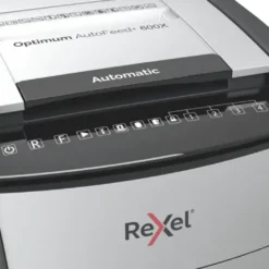 Dokumentförstörare Rexel Optimum 600X AutoFeed+, P-4, 110L