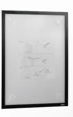 Dokumentram Durable Duraframe Wallpaper A3, svart, magnetisk