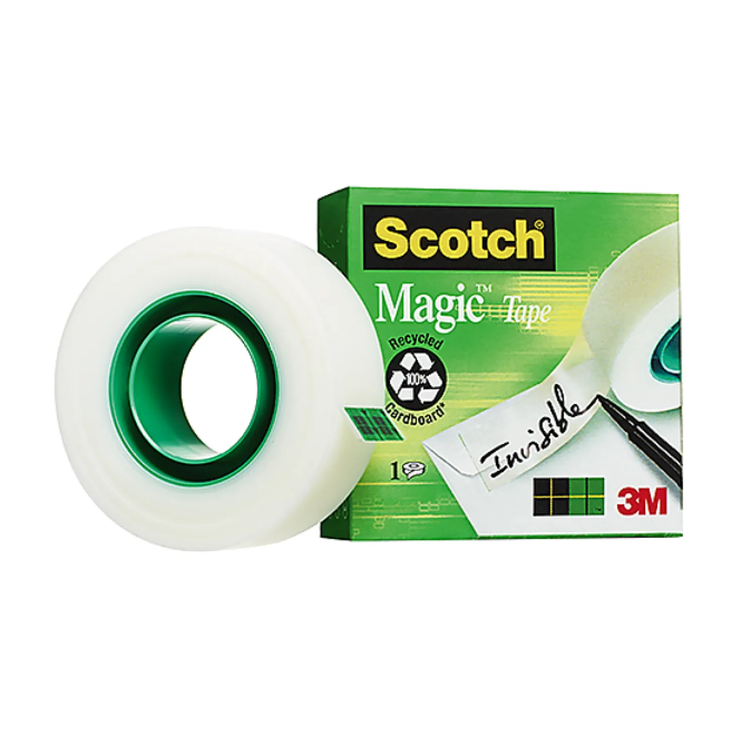 Dokumenttejp Scotch 810, matt, 19mm x 66m