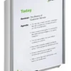 Dörrskylt Durable INFO SIGN A4 stående, 210x297mm, aluminium