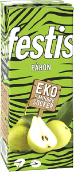 Dryck Festis päron eko 20cl 30st/fp