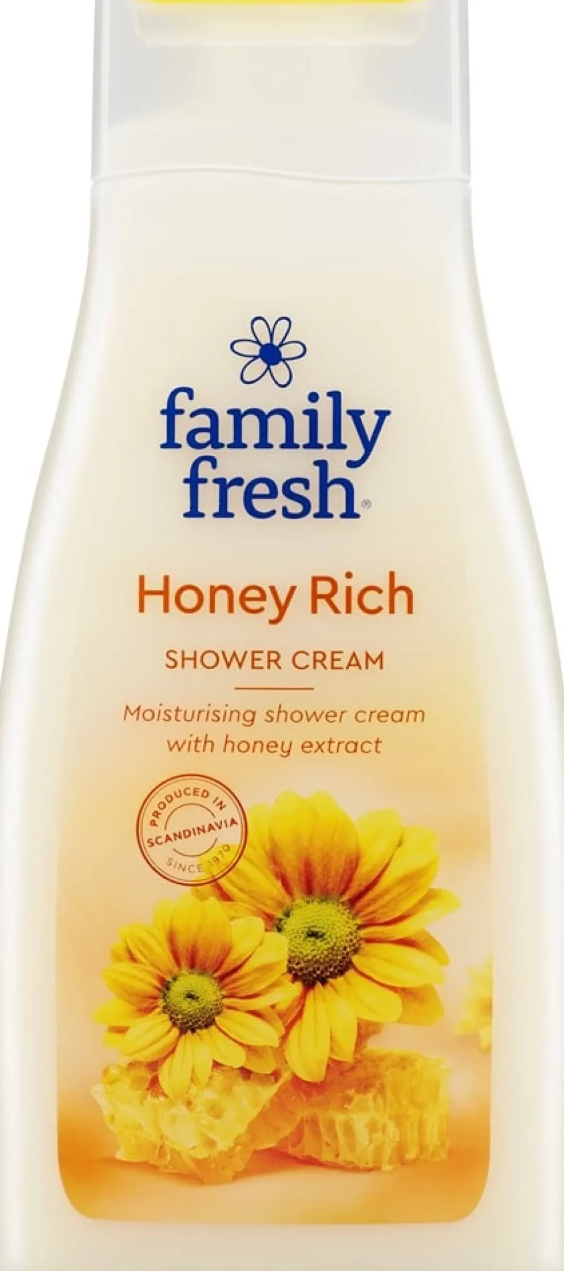 Duschkräm Familyfresh Honey Rich, fuktgivande, 500 ml