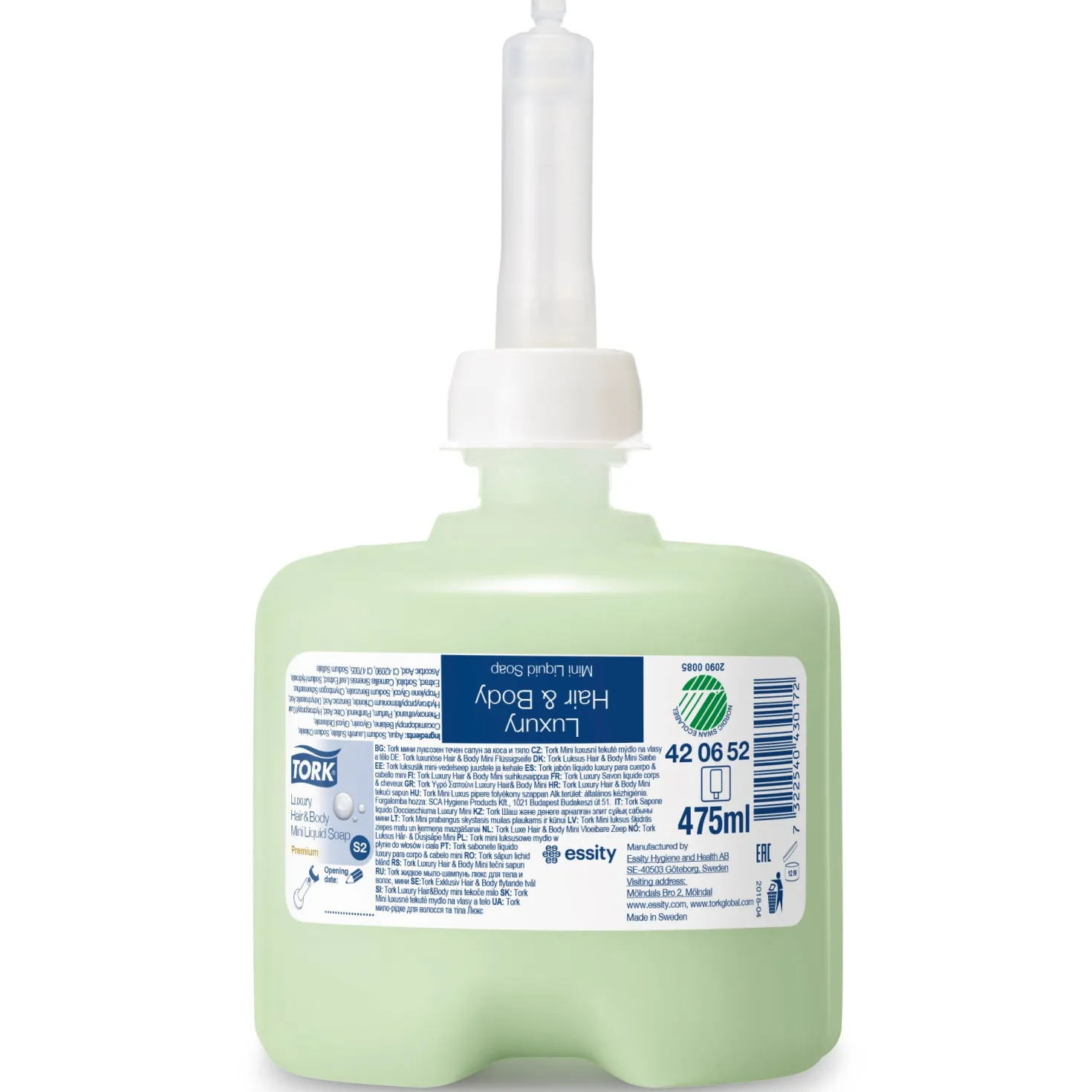 Duschkräm Tork Premium Luxury Hair & Body Mini S2, 3-i-1