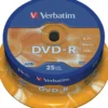 DVD-R Verbatim AZO 4,7 GB, 16x, 25 st