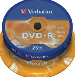 DVD-R Verbatim AZO 4,7 GB, 16x, 25 st