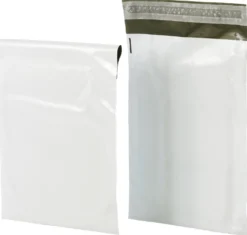 E-handelspåse Tyvek vit, 430x600+50mm, 100 st