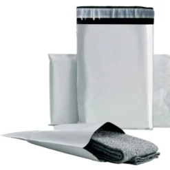 E-handelspåse Vit, 450x525mm, 70my, 250 st