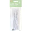 Elastisk snodd Playbox, vit, 1 mm, 25 m
