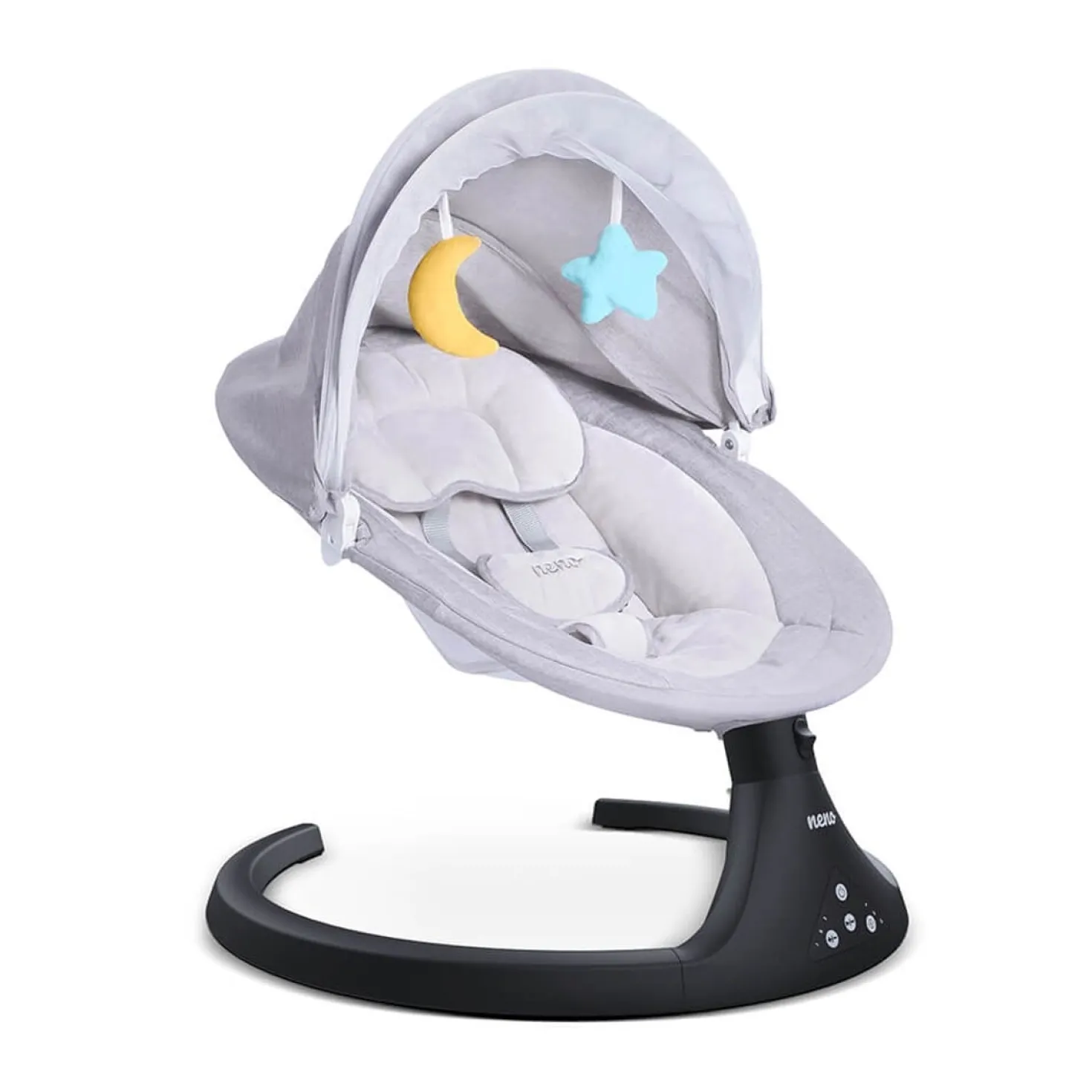 Elektronisk babysitter NENO Aurora, 5 vaggfunktioner, Bluetooth 5.2