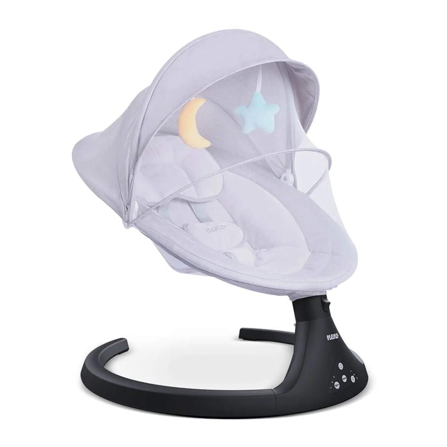 Elektronisk babysitter NENO Aurora, 5 vaggfunktioner, Bluetooth 5.2