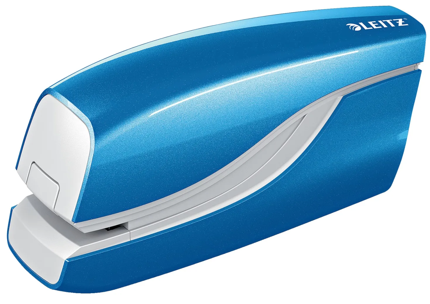 Elhäftare Leitz WOW Batteridriven, blå