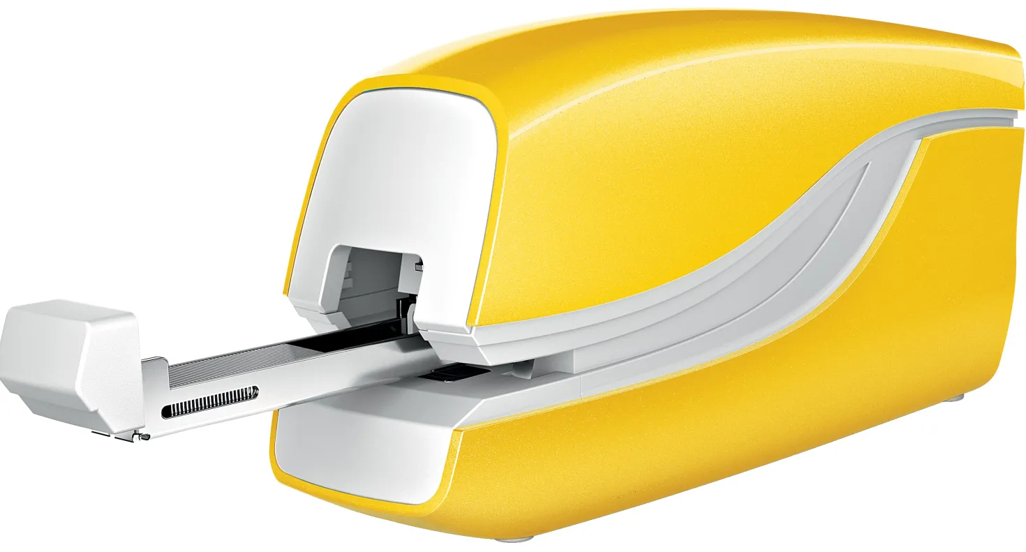 Elhäftare Leitz WOW Batteridriven, gul
