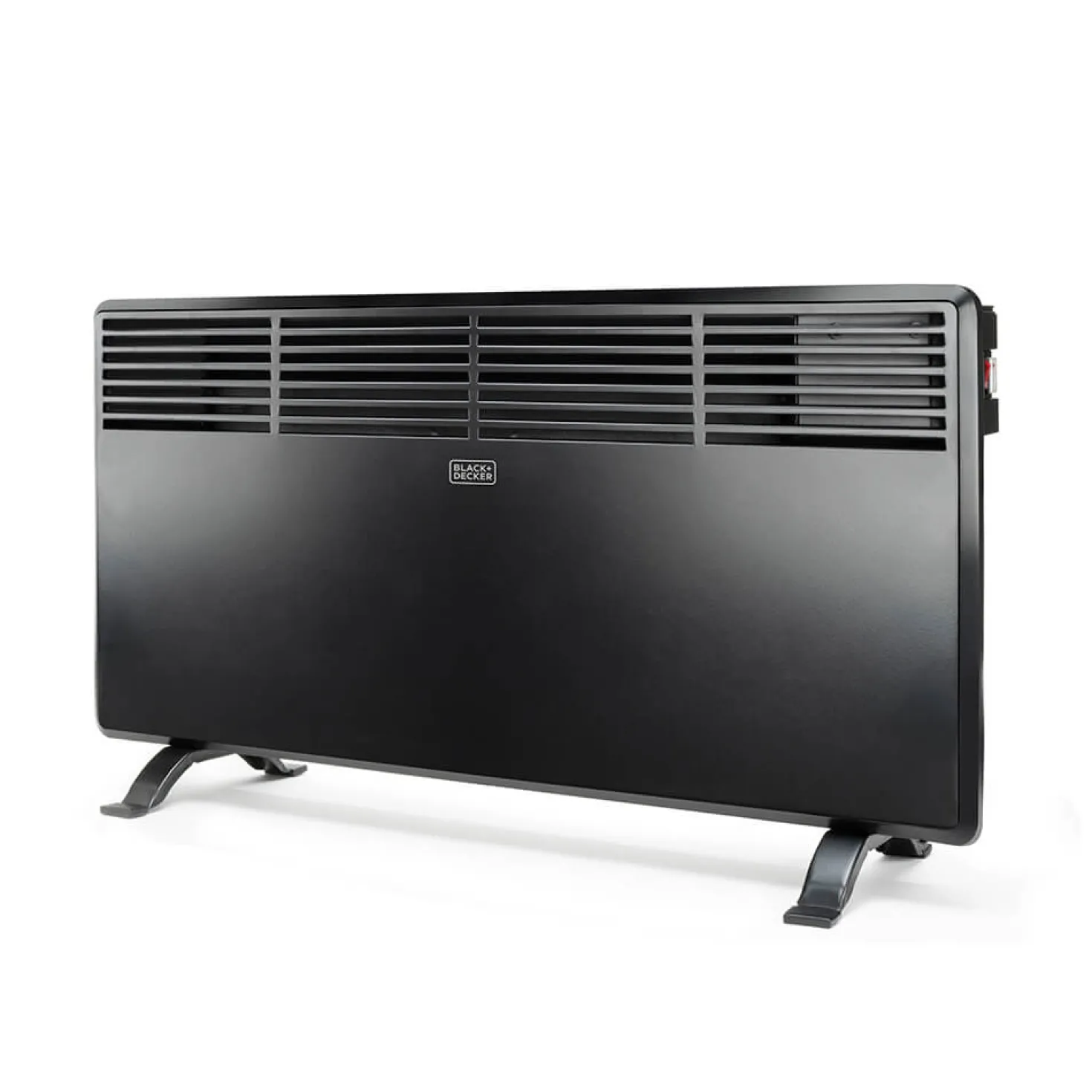 Elradiator BlackDecker 1800W, IPX4, programmerbar, svart