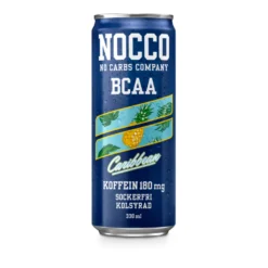Energidryck Nocco BCAA Caribbean, sockerfri, kolsyrad