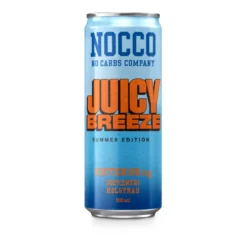 Energidryck Nocco BCAA Juicy Breeze, sockerfri, 330 ml