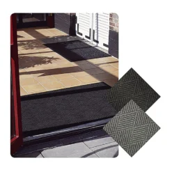 Entrématta Combi Premier Eco, grå, 85x150 cm, återvunnen PET-polyester