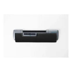 Ergonomisk mus Mousetrapper Delta Extended, kolfiberrullstav, svart/grå