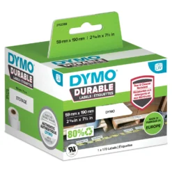 Etikett Dymo LW Durable Polyester, 59x190 mm, 170 st