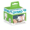 Etikett Dymo LW Papper Universaletikett, vit, 70x54 mm, 320 st