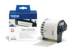 Etikettejp Brother DK22205 Papper, 62 mm x 30,48 m