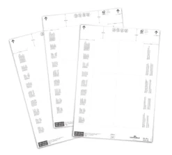 Etiketter Durable för etiketthållare, 140/90 x 65 mm