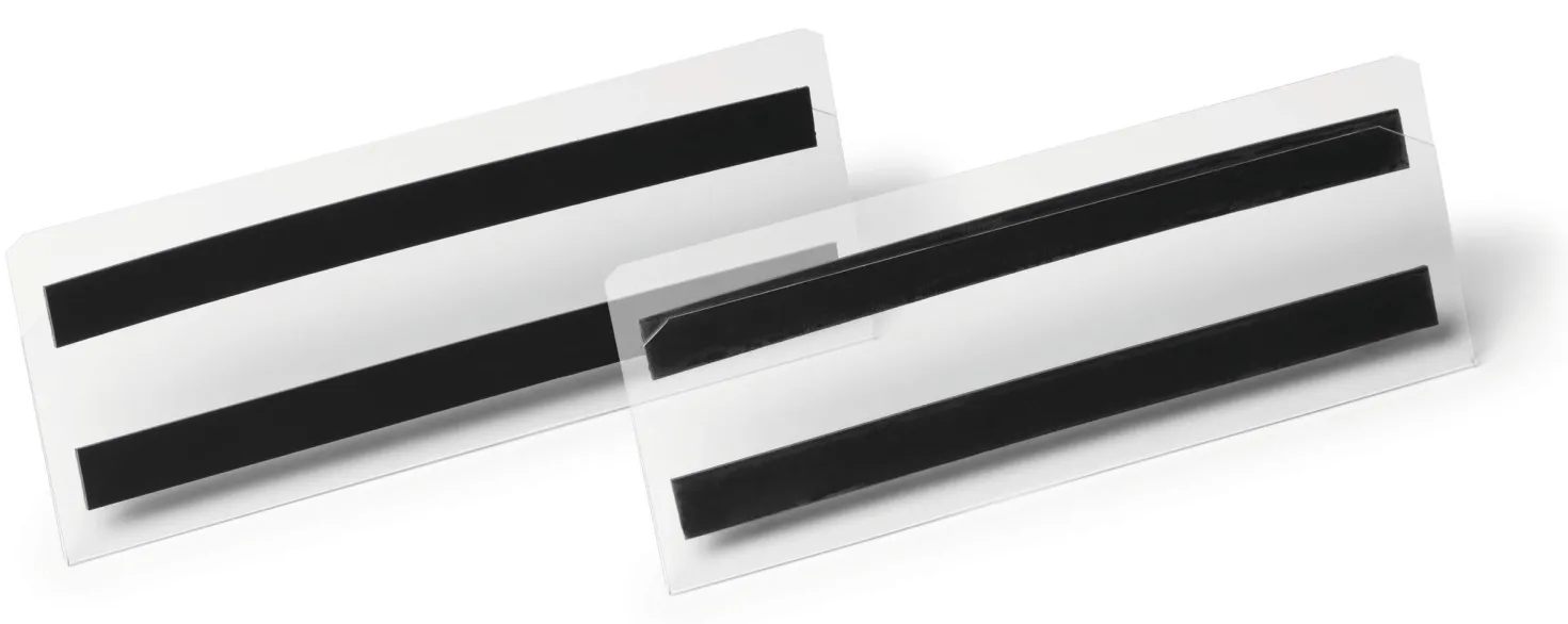 Etiketthållare Durable HARD COVER Magnetisk, 210x74 mm