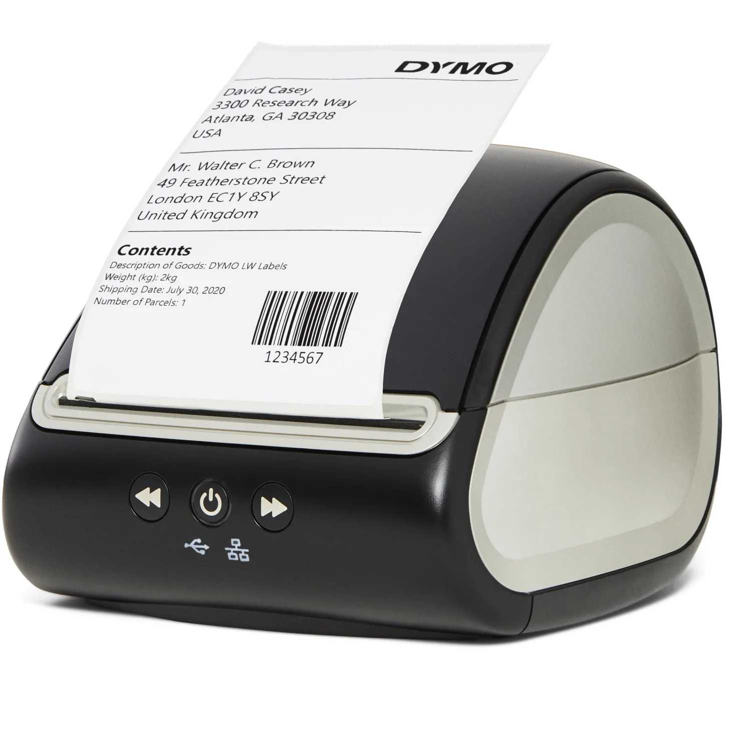 Etikettskrivare Dymo LabelWriter 5XL, termisk, 104 x 159 mm