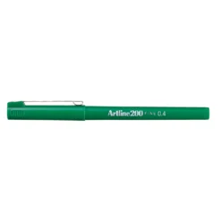 Fiberpenna Artline 200 Fineliner, grön, 0,4 mm