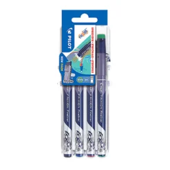 Fiberpenna Pilot Frixion Fineliner 4-set, raderbar, 0,45 mm