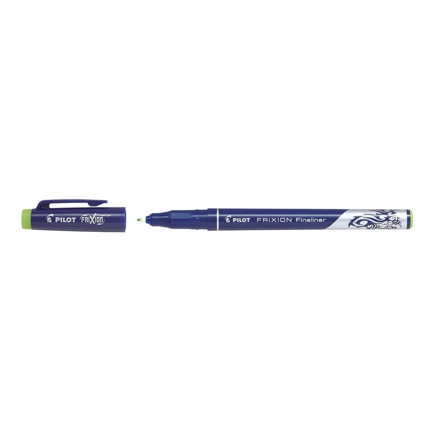 Fiberpenna Pilot Frixion Fineliner, raderbar, ljusgrön, 0,45 mm