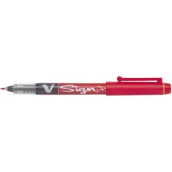 Fiberpenna Pilot V Sign Pen, röd, 0,6 mm