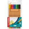Fiberpenna Stabilo Point 88 Fineliner, 0,4 mm, 10-set