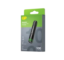 Ficklampa GP Discovery C31X, 100 lumen, aluminium